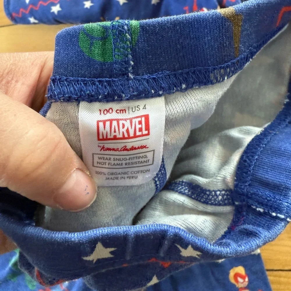 Hanna Andersson Marvel Avengers pajama set‎